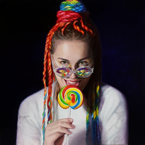 SOLD - HIGHLY COMMENDED - Rainbow Child